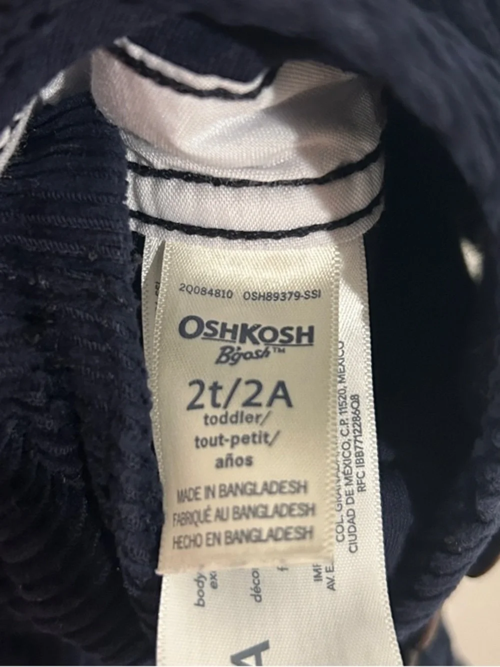 OshKosh Bgosh classic navy